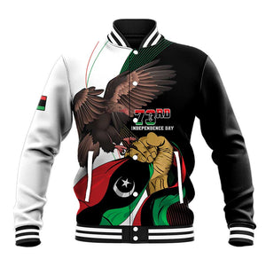 Afro Libya Baseball Jacket Arabian Eagle - Independence Day