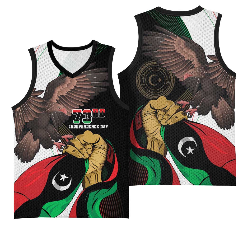 Afro Libya Basketball Jersey Arabian Eagle - Independence Day LT15