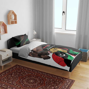 Afro Libya Bedding Set Arabian Eagle - Independence Day