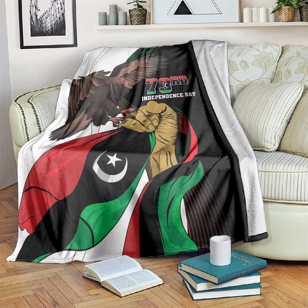 Afro Libya Blanket Arabian Eagle - Independence Day