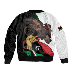 Afro Libya Bomber Jacket Arabian Eagle - Independence Day