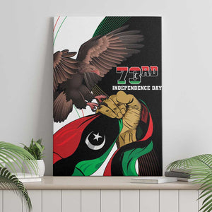 Afro Libya Canvas Wall Art Arabian Eagle - Independence Day