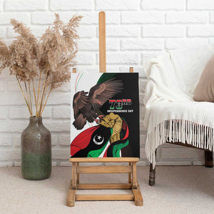 Afro Libya Canvas Wall Art Arabian Eagle - Independence Day