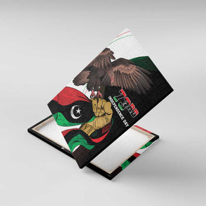 Afro Libya Canvas Wall Art Arabian Eagle - Independence Day