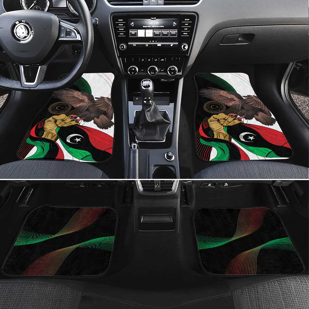 Afro Libya Car Mats Arabian Eagle - Independence Day