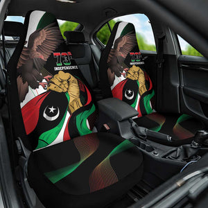 Afro Libya Car Seat Cover Arabian Eagle - Independence Day