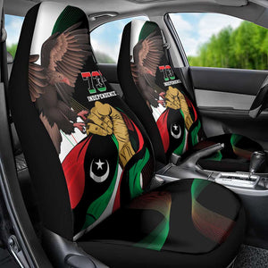 Afro Libya Car Seat Cover Arabian Eagle - Independence Day