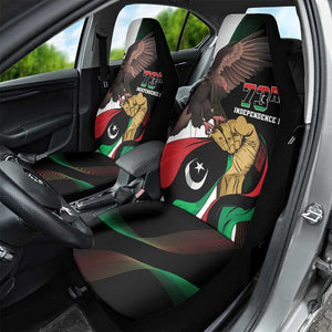 Afro Libya Car Seat Cover Arabian Eagle - Independence Day