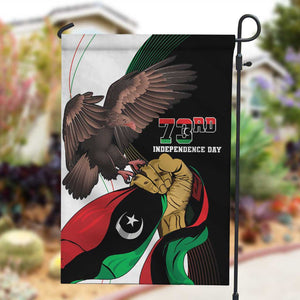 Afro Libya Garden Flag Arabian Eagle - Independence Day