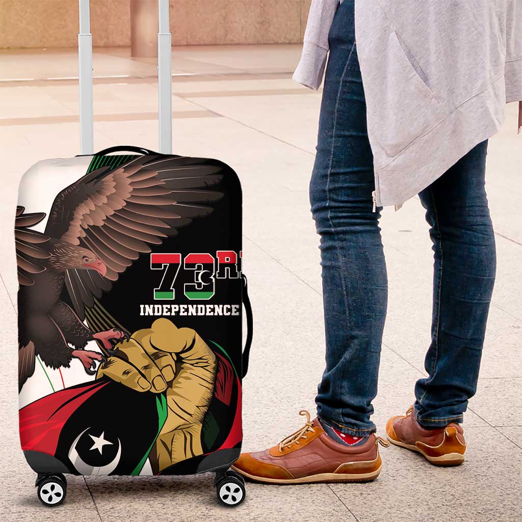 Afro Libya Luggage Cover Arabian Eagle - Independence Day