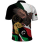 Afro Libya Polo Shirt Arabian Eagle - Independence Day