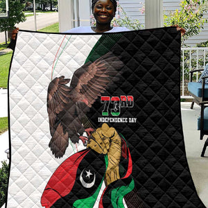 Afro Libya Quilt Arabian Eagle - Independence Day