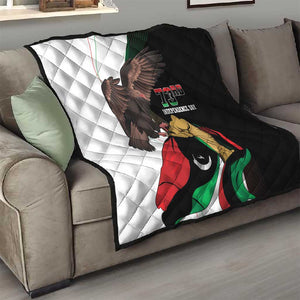 Afro Libya Quilt Arabian Eagle - Independence Day