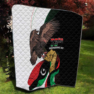 Afro Libya Quilt Arabian Eagle - Independence Day