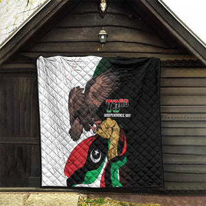 Afro Libya Quilt Arabian Eagle - Independence Day