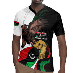 Afro Libya Rugby Jersey Arabian Eagle - Independence Day