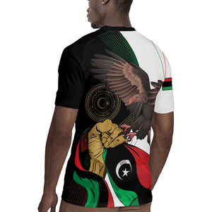 Afro Libya Rugby Jersey Arabian Eagle - Independence Day