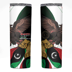 Afro Libya Skinny Tumbler Arabian Eagle - Independence Day