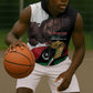 Afro Libya Sleeveless Zip Hoodie Arabian Eagle - Independence Day - African Pride