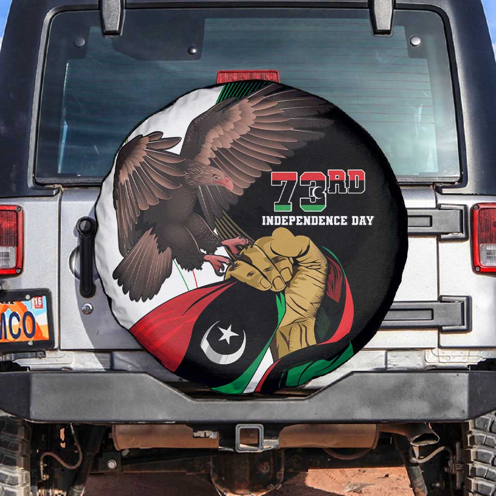 Afro Libya Spare Tire Cover Arabian Eagle - Independence Day