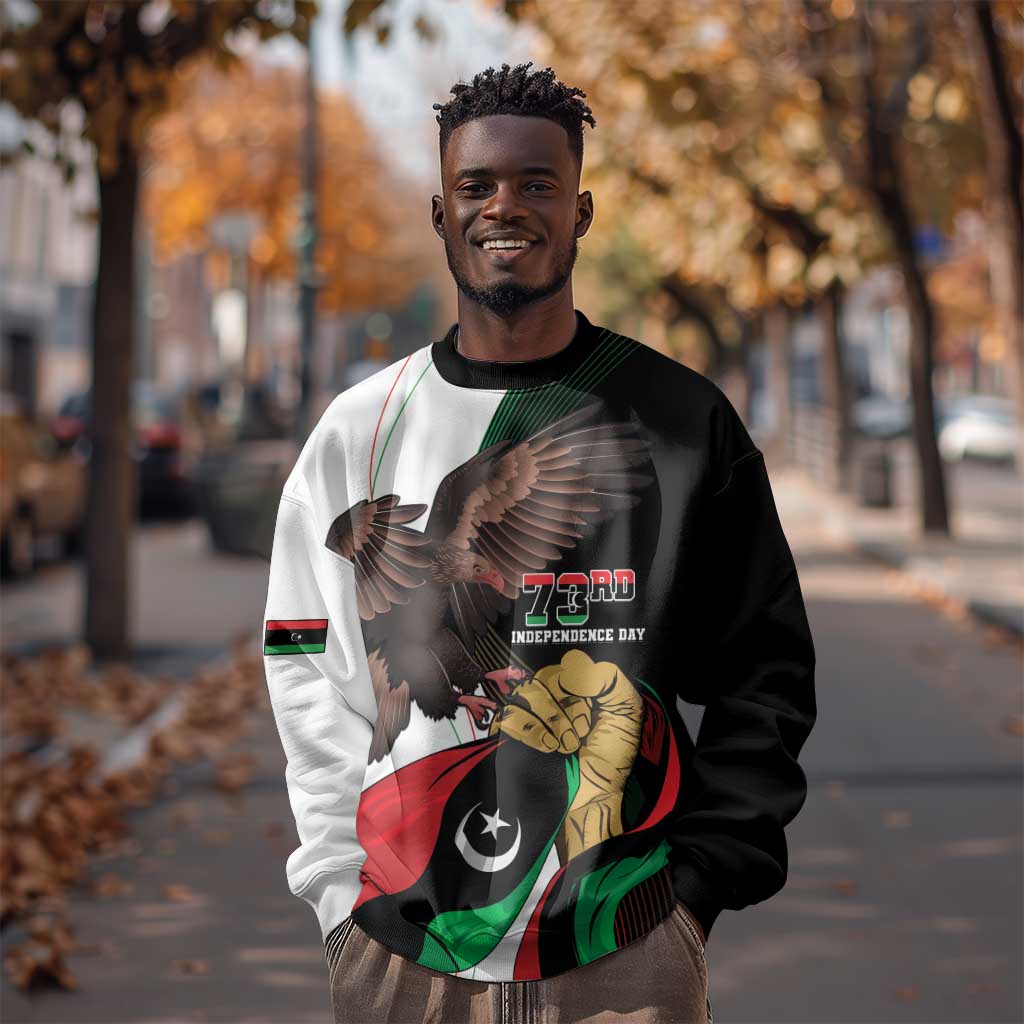 Afro Libya Sweatshirt Arabian Eagle - Independence Day