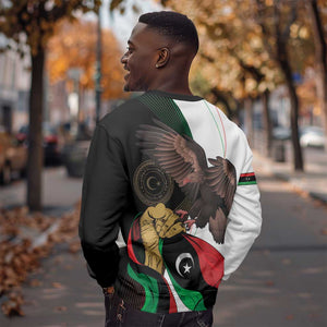 Afro Libya Sweatshirt Arabian Eagle - Independence Day