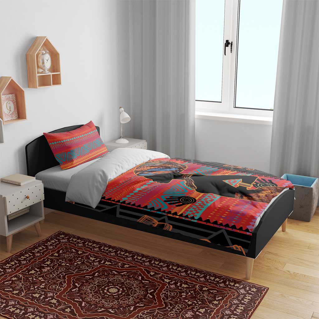 African Women Bedding Set Ethnic Pattern