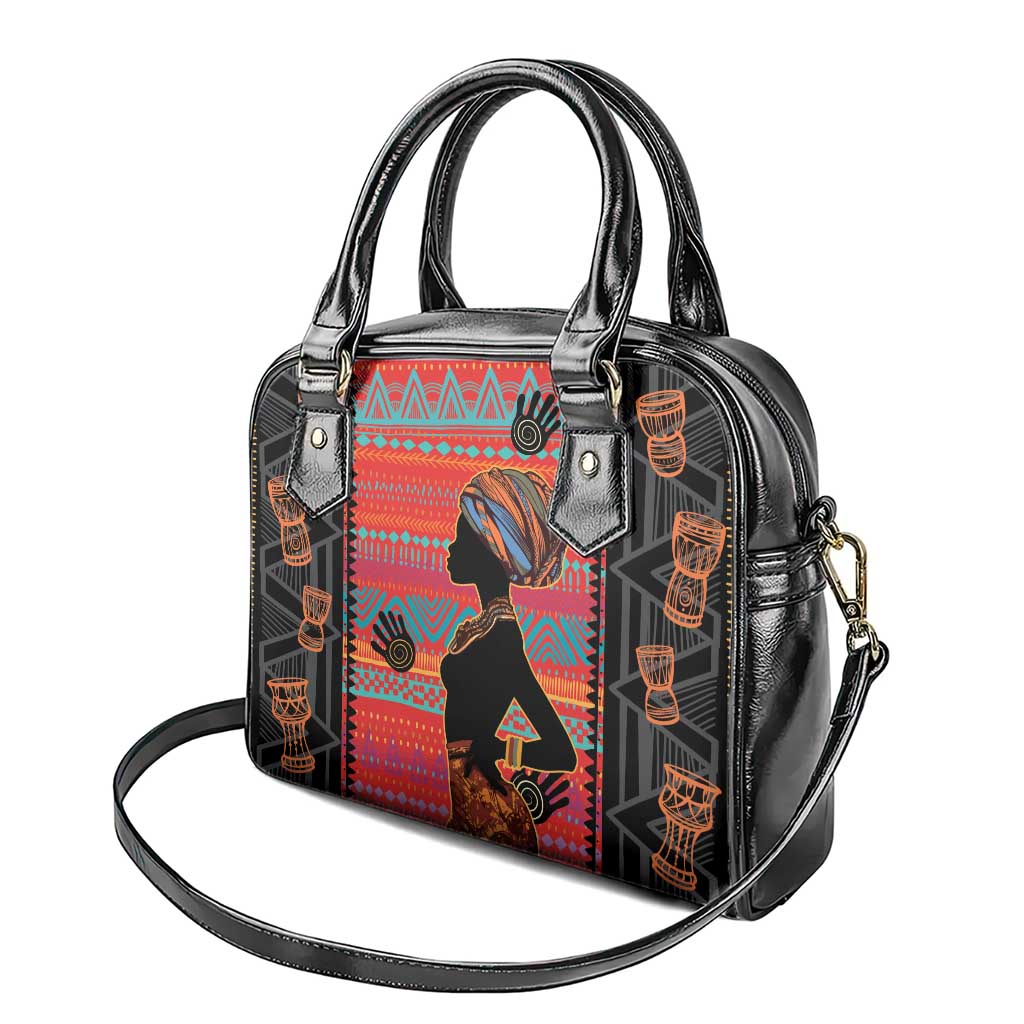 African Women Shoulder Handbag Ethnic Pattern
