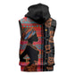 African Women Sleeveless Hoodie Ethnic Pattern - African Pride