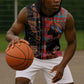 African Women Sleeveless Hoodie Ethnic Pattern - African Pride