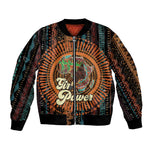 Happy International Women's Day Bomber Jacket Black Girl Power