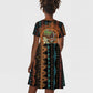 Happy International Women's Day Kid Short Sleeve Dress Black Girl Power