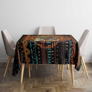 Happy International Women's Day Tablecloth Black Girl Power