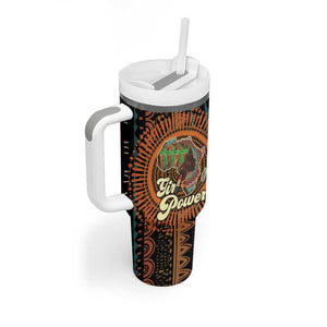 Happy International Women's Day Tumbler With Handle Black Girl Power