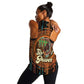 Happy International Women's Day Women Racerback Tank Black Girl Power