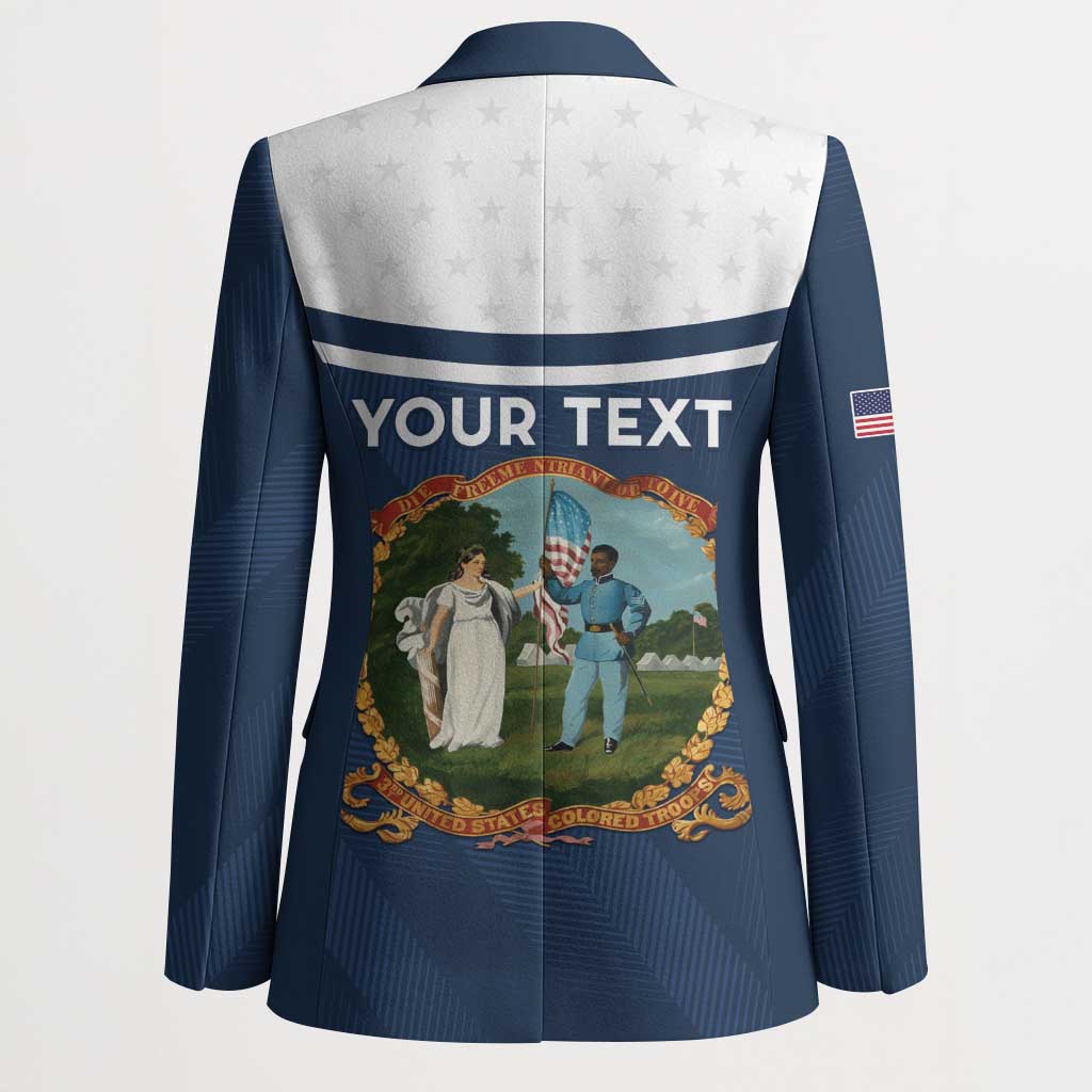 Personalized 3rd United States Colored Troops Blazer E Pluribus Unum - African Pride