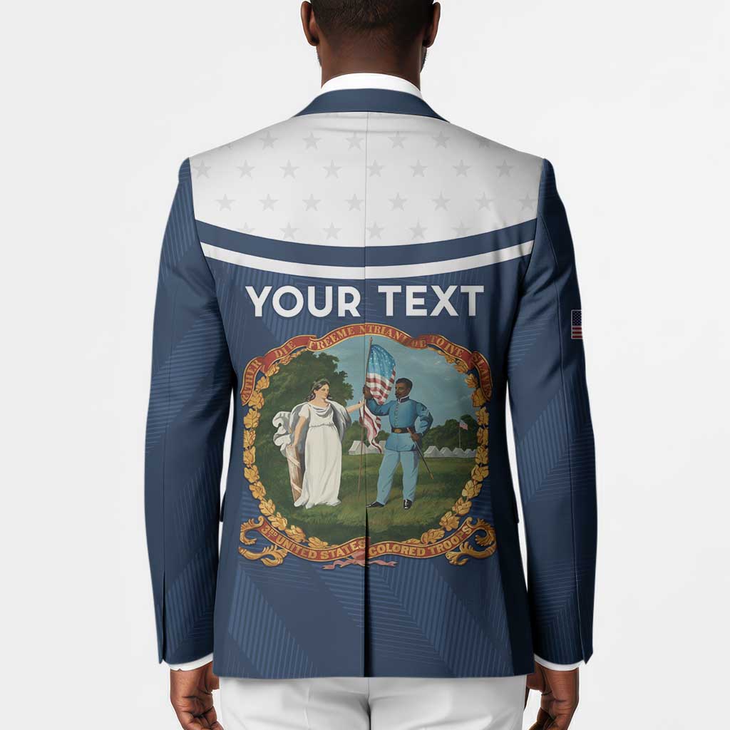 Personalized 3rd United States Colored Troops Blazer E Pluribus Unum - African Pride