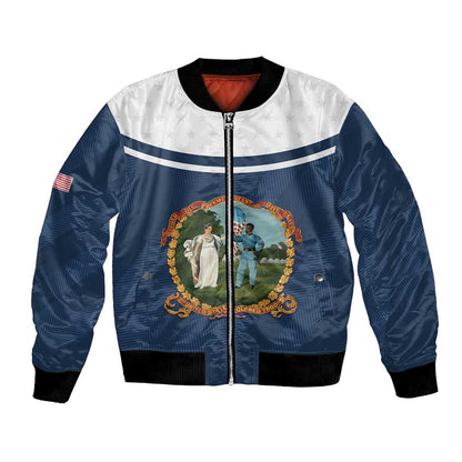 Personalized 3rd United States Colored Troops Bomber Jacket E Pluribus Unum - African Pride