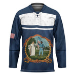 Personalized 3rd United States Colored Troops Hockey Jersey E Pluribus Unum - African Pride