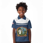 Personalized 3rd United States Colored Troops Kid Polo Shirt E Pluribus Unum - African Pride