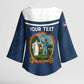 Personalized 3rd United States Colored Troops Kimono Sleeve Blouse E Pluribus Unum - African Pride