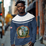 Personalized 3rd United States Colored Troops Long Sleeve Shirt E Pluribus Unum - African Pride