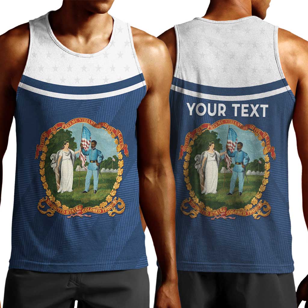 Personalized 3rd United States Colored Troops Men Tank Top E Pluribus Unum - African Pride