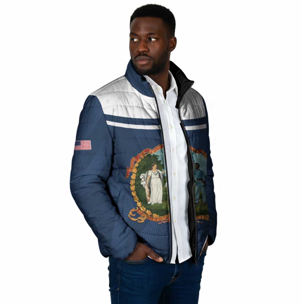 Personalized 3rd United States Colored Troops Padded Jacket E Pluribus Unum - African Pride