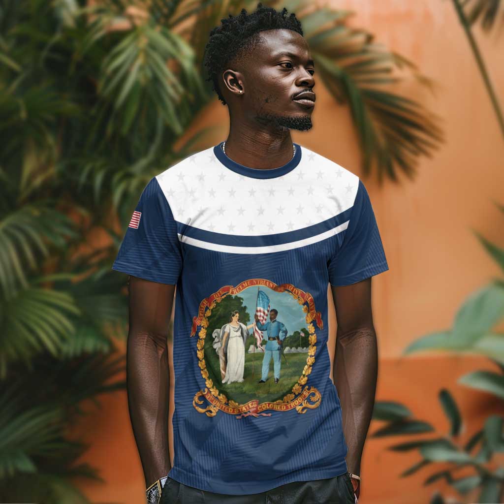 Personalized 3rd United States Colored Troops T shirt E Pluribus Unum - African Pride