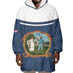 Personalized 3rd United States Colored Troops Wearable Blanket Hoodie E Pluribus Unum - African Pride