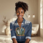 Personalized 3rd United States Colored Troops Women Casual Shirt E Pluribus Unum - African Pride
