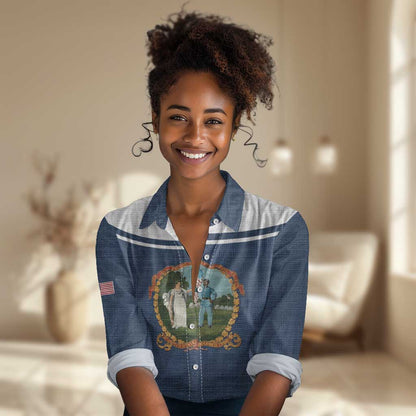 Personalized 3rd United States Colored Troops Women Casual Shirt E Pluribus Unum - African Pride