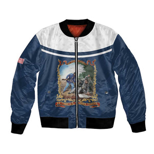 Personalized 22nd United States Colored Troops Bomber Jacket E Pluribus Unum - African Pride