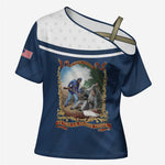 Personalized 22nd United States Colored Troops Cross Shoulder Shirt E Pluribus Unum - African Pride